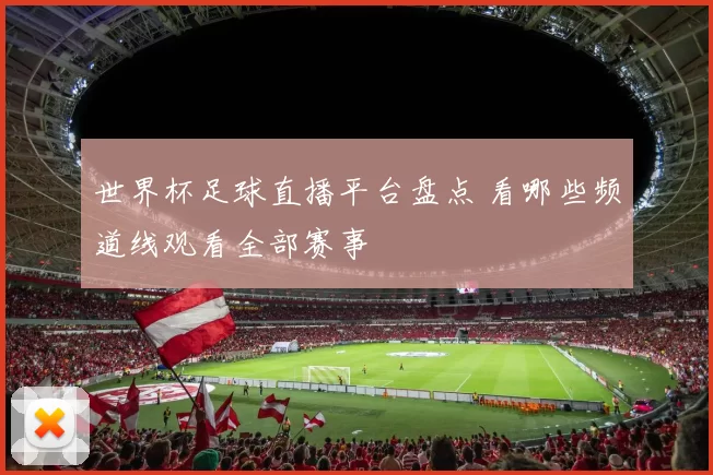 世界杯足球直播平台盘点 看哪些频道线观看全部赛事
