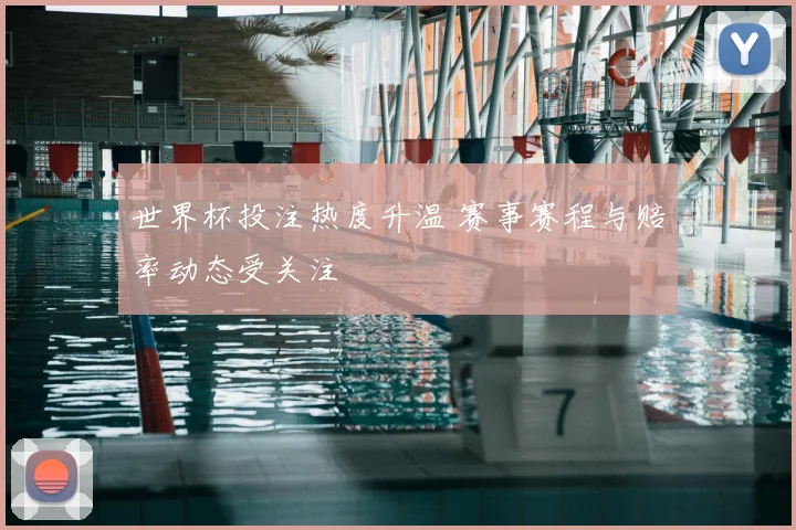 世界杯投注热度升温 赛事赛程与赔率动态受关注